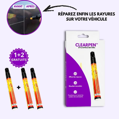 ClearPen - Stylo Magique Efface-Rayures